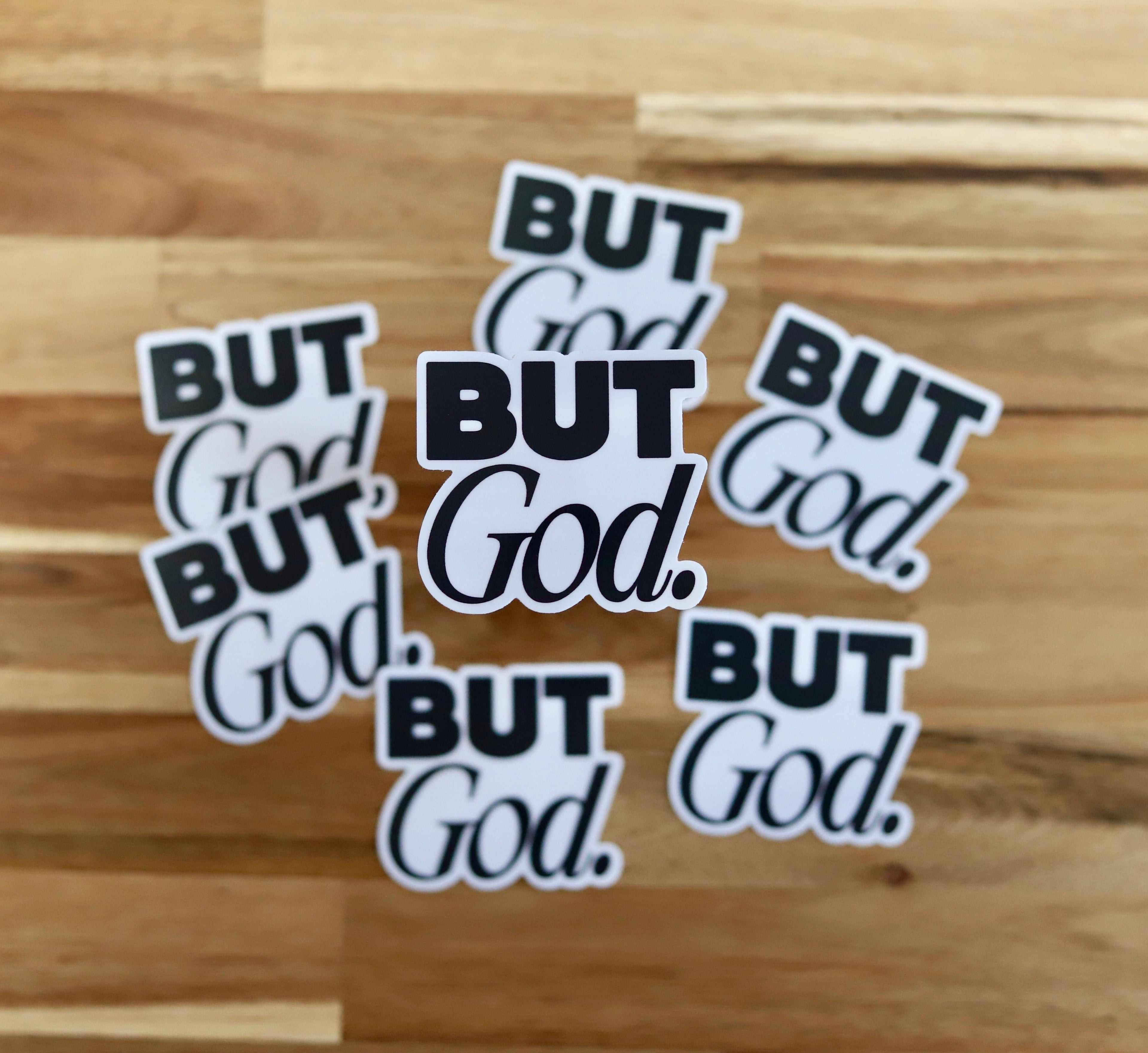 But God Sticker