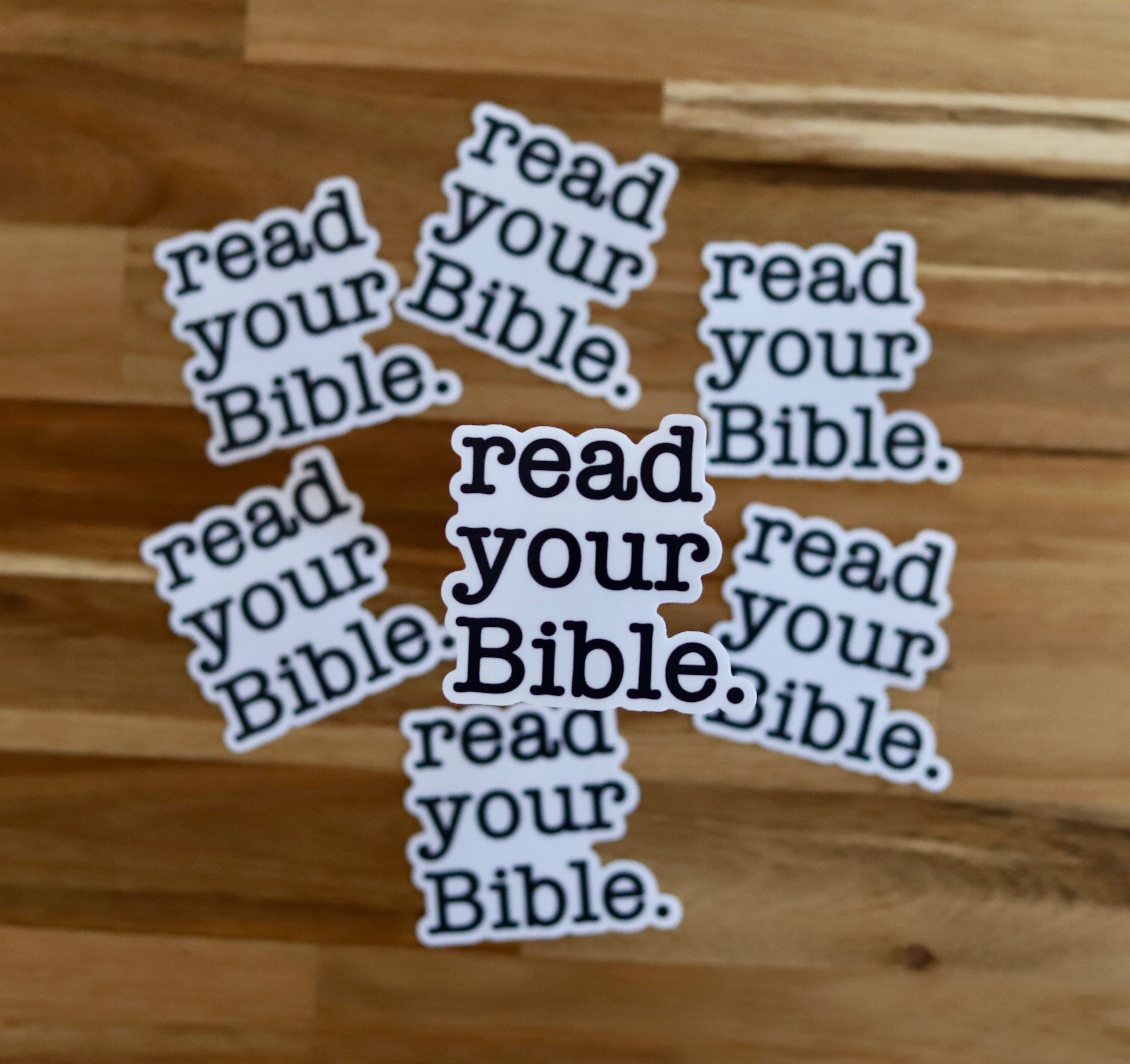 Read Your Bible Sticker
